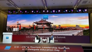 Brand USA China Summit - UST CEO Geoff Freeman and Hilton CEO Chris Nassetta